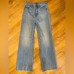 J. Crew Wide Leg Trouser Size 27